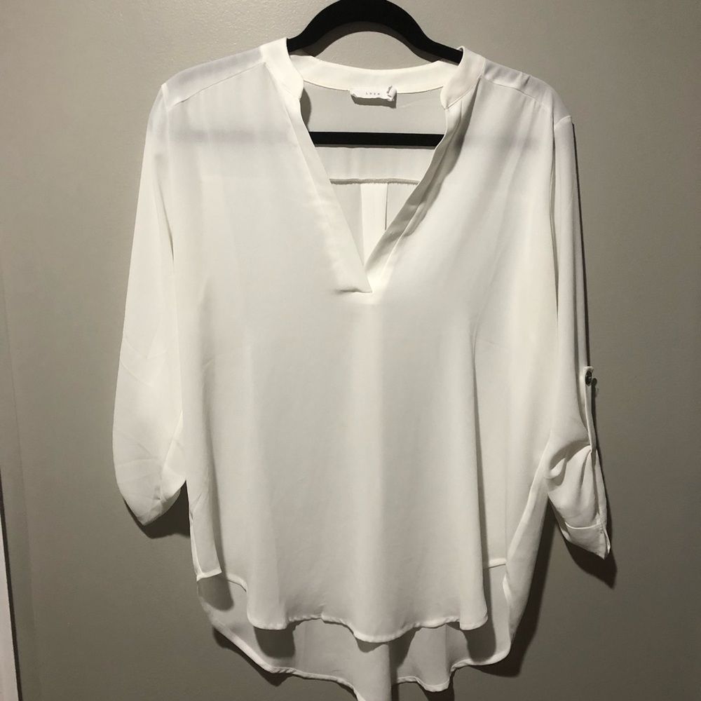 Lush | Roll Tab Henley Tunic M